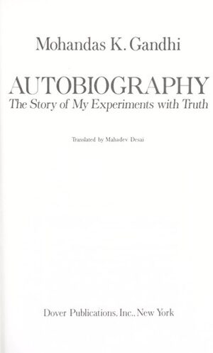 The Story of My Experiments with Truth